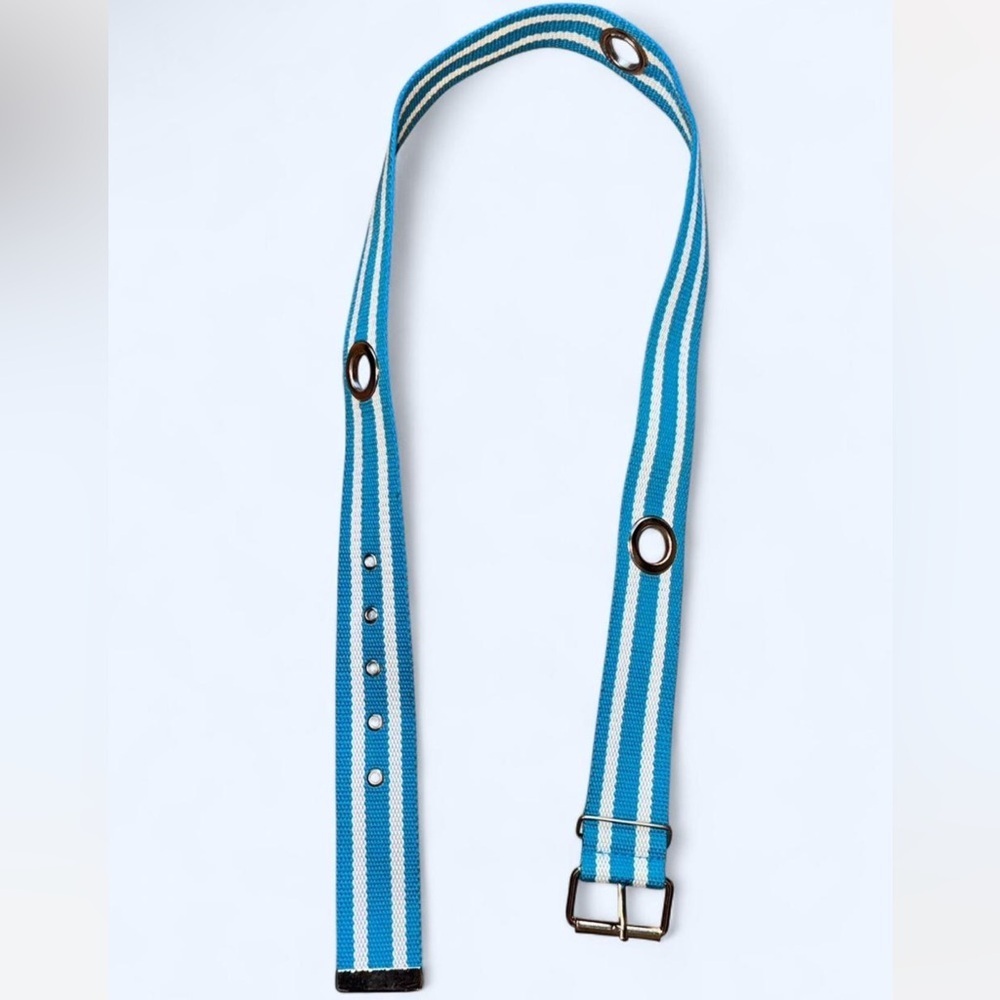 Striped Blue Belt